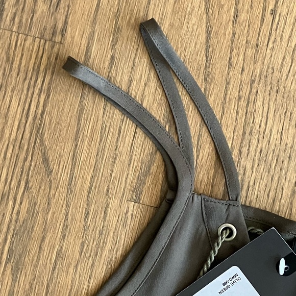 Brand New! Mossimo Women's Shift
Dress Olive Green L - Picture 5 of 6